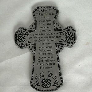 Silver Celtic Cross Solid EUC by Cathedral Art Mare in the USA